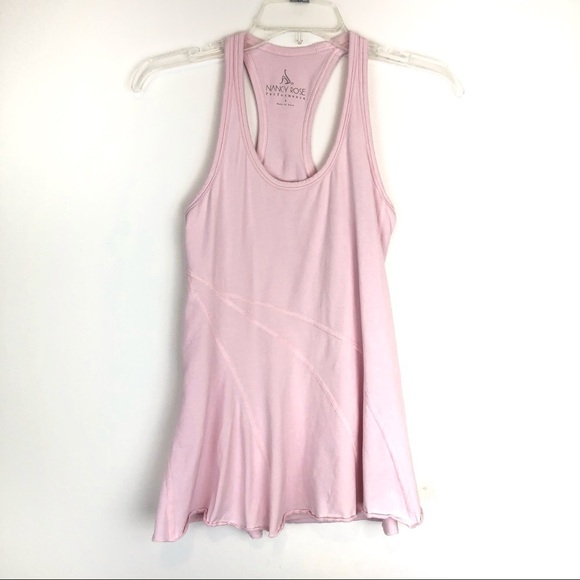 Nancy Rose Performance Tops - Workout Pink Tank Nancy Rose Performance - SZ S
